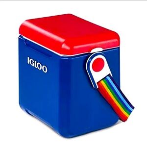 Retired/sold out IGLOO cooler with RAINBOW strap RARE FIND!!! 🌈